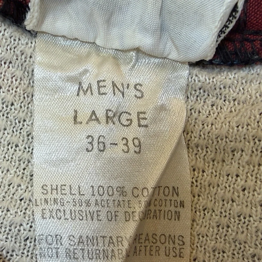 Vintage Welgrume Shortie Swim Trunks Mens Size Large (36-39) Plaid Elastic Waist